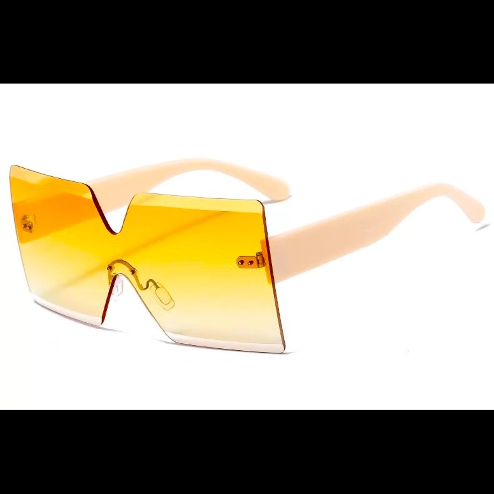 Rimless Shades (Yellow)
